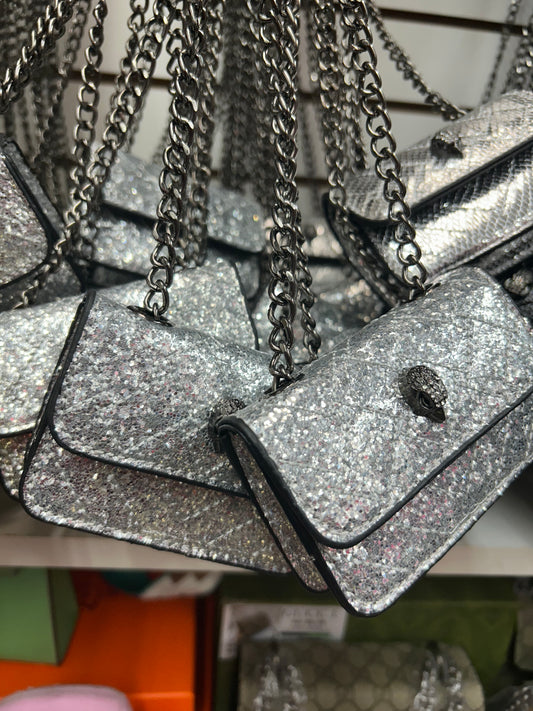 Mini silver Kurt Geiger