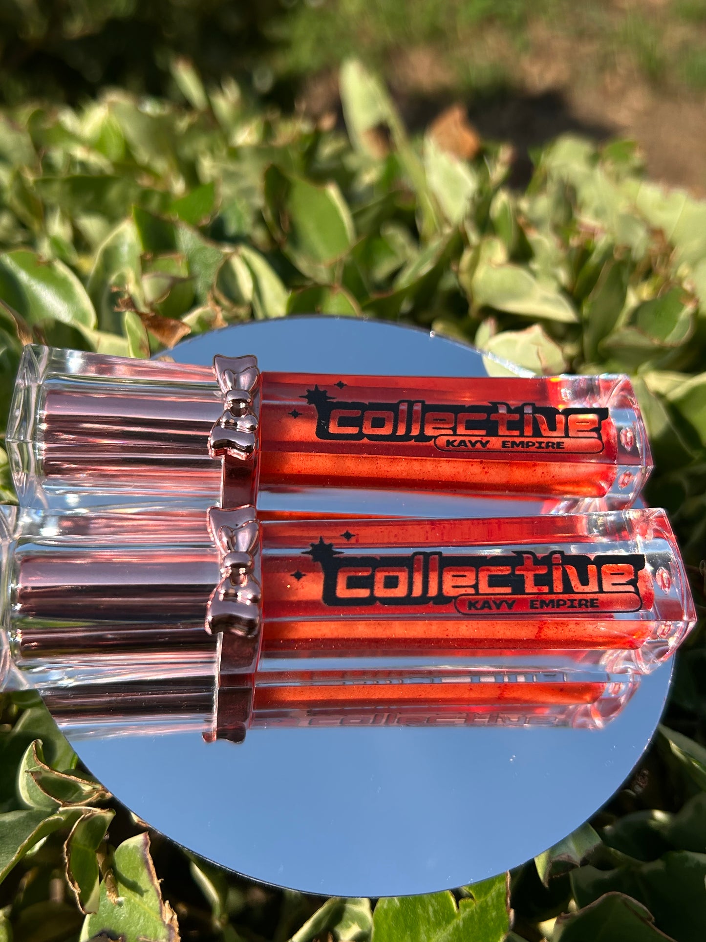 Raspberry lip gloss