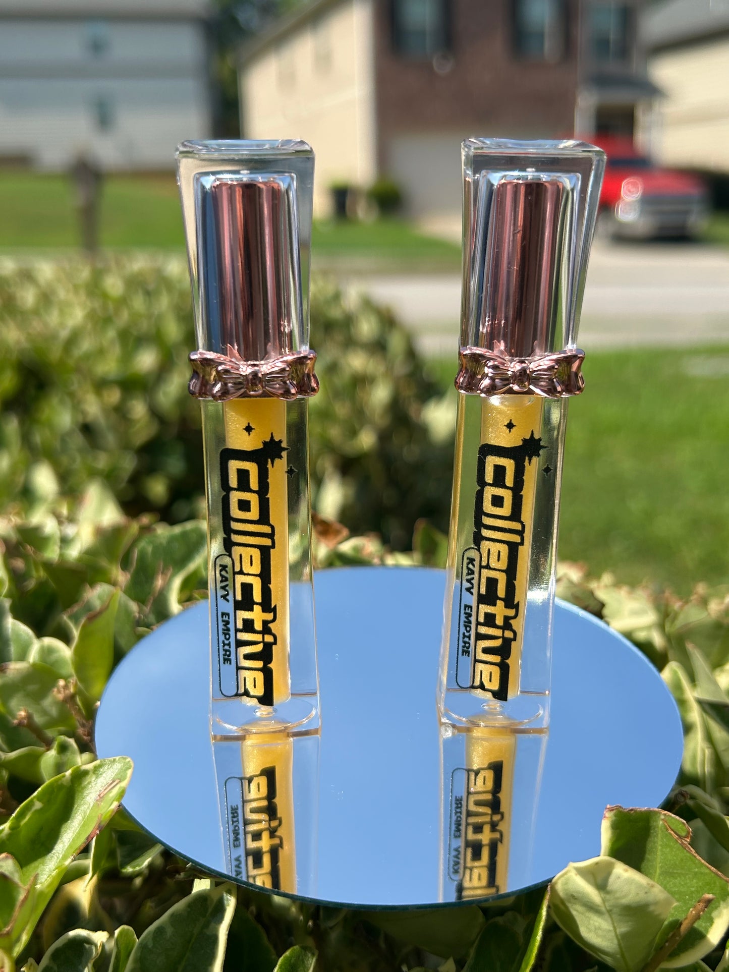 Banana cake mix lipgloss