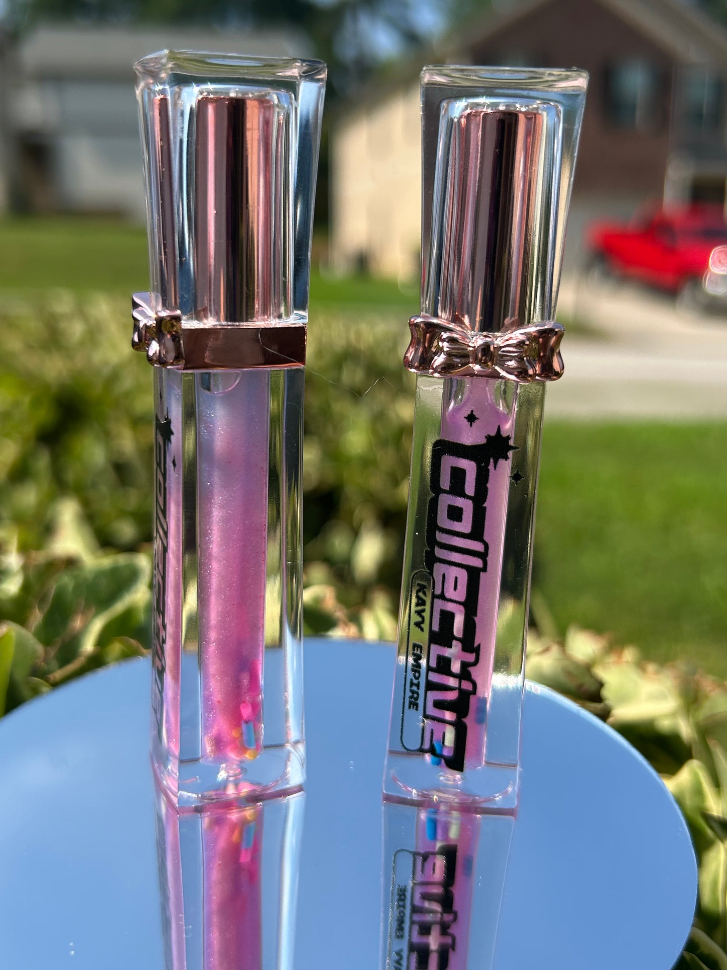 Cotton candy lip gloss