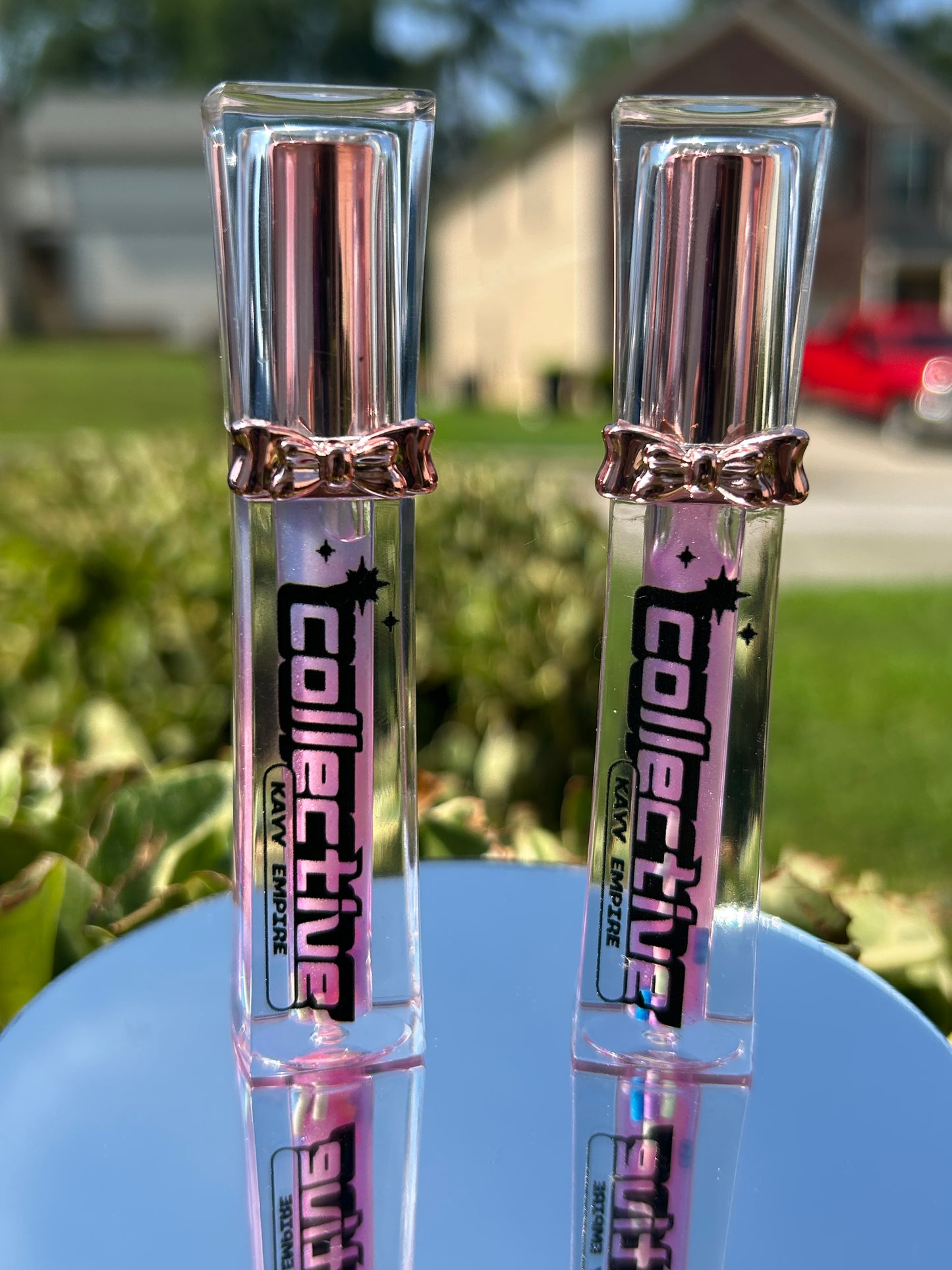 Cotton candy lip gloss